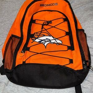 Broncos Orange and Black Backpack